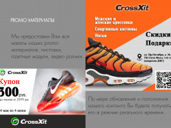 Разработка брендбука под франшизу CrossXit